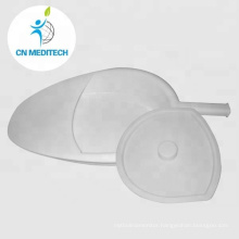 Plastic bedpan with cover